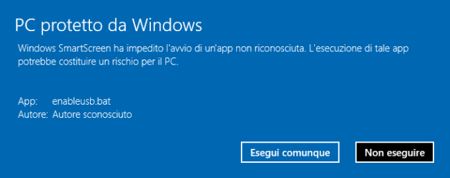 Bloccare l'utilizzo delle chiavette USB in Windows