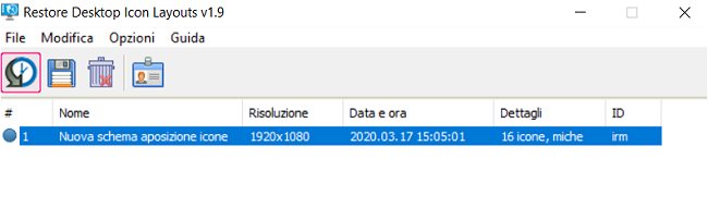 Bloccare icone sul desktop di Windows e ripristinarne la posizione