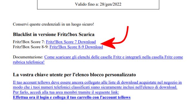 Blocco chiamate indesiderate sul telefono fisso con Fritzbox e Tellows