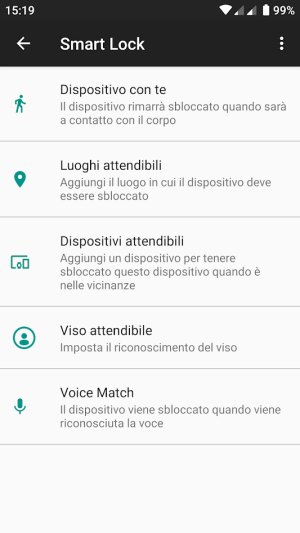 Blocco schermo su Android, quali le opzioni disponibili
