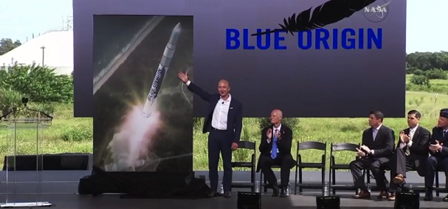 Amazon guarda ai voli spaziali con Blue Origin