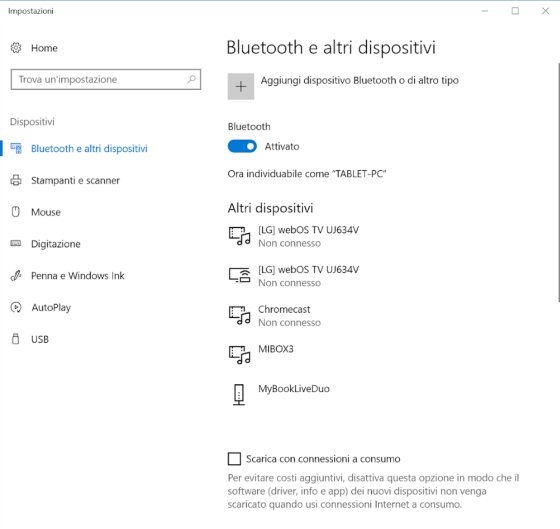 Bluetooth: trasferire dati tra smartphone Android e PC Windows 10