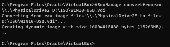 Eseguire il boot da unità USB con Virtualbox