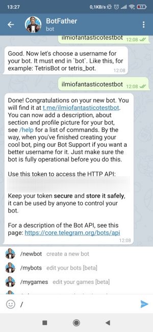 Bot Telegram: cosa sono, a cosa servono e come crearli
