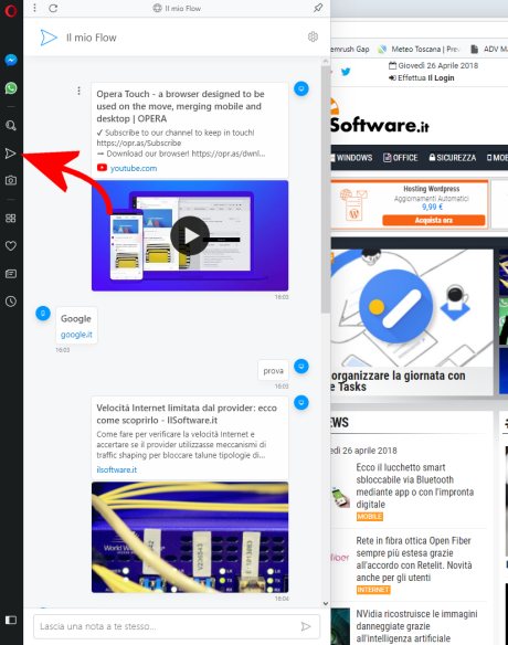 Browser Android leggero e capace di comunicare con il PC: Opera Touch