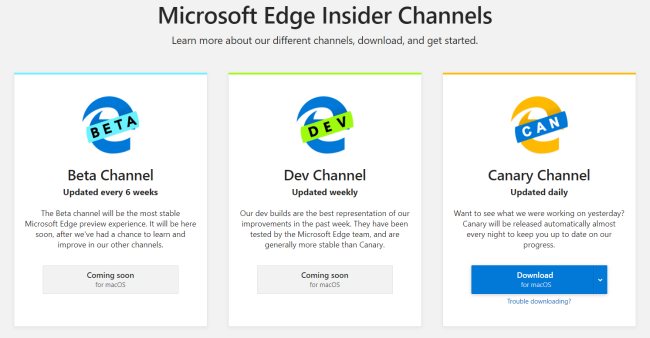 Microsoft rilascia la versione di anteprima di Edge per macOS