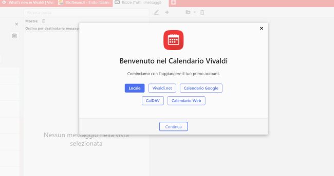 Vivaldi browser integra un client email: come funziona