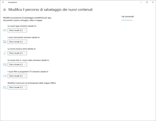 Come cambiare cartella installazione programmi in Windows