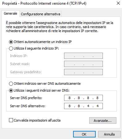 Cambiare DNS in Windows, Linux, macOS e Android