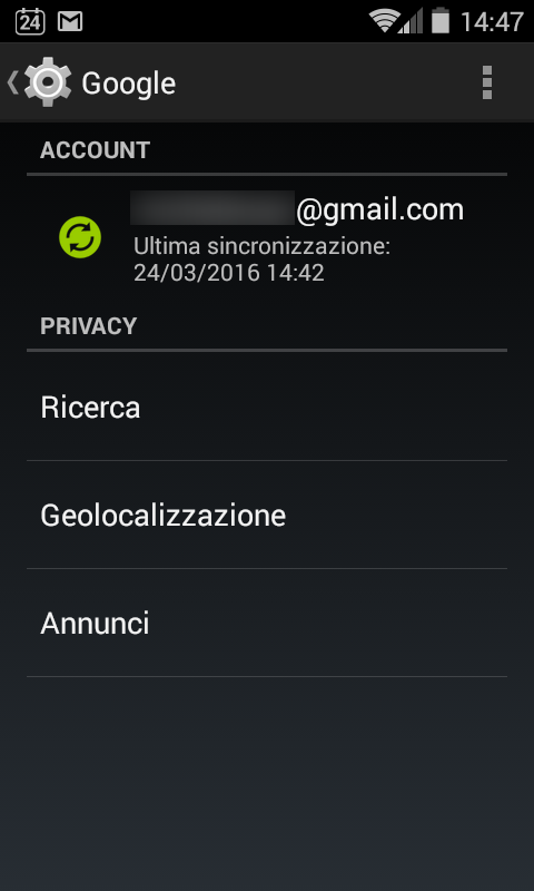 Cancellare la cronologia di Google Now