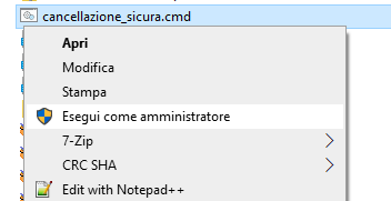 Come cancellare file senza possibilità di recupero in Windows