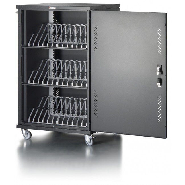 Carrelli di ricarica Techly Professional: custodire e ricaricare i dispositivi in ambienti condivisi