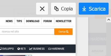 Come catturare una pagina web senza installare alcuna estensione