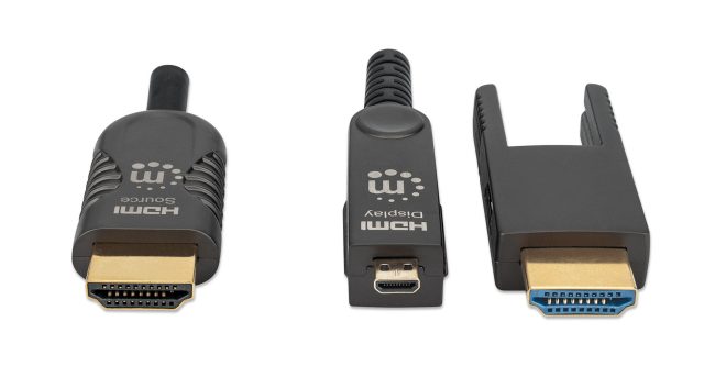 Cavo HDMI ibrido in fibra ottica Manhattan: cos'è e come funziona