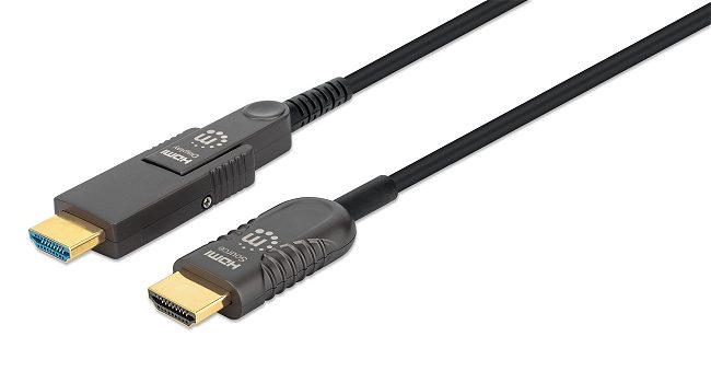 Cavo HDMI ibrido in fibra ottica Manhattan: cos'è e come funziona