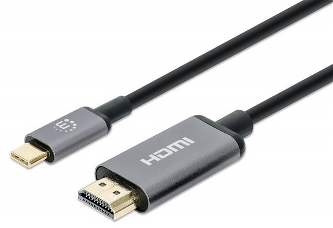 Cavo adattatore da USB-C a HDMI 4K 60 Hz Manhattan: come funziona