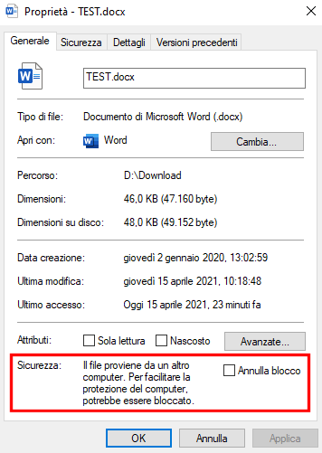 Centro protezione Word: a cosa serve e come preserva sicurezza e privacy