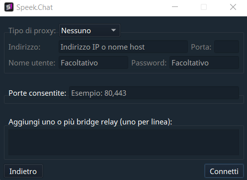 Chat anonime con Speek! e la rete Tor