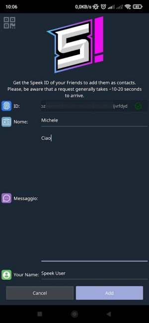 Chat anonime con Speek! e la rete Tor