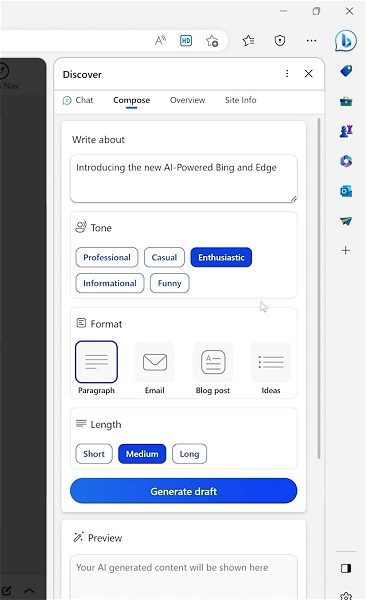 ChatGPT entra a far parte di Bing ed Edge: ecco cosa cambia