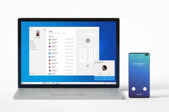 Microsoft: l'app Il tuo telefono permetterà di gestire le chiamate da PC