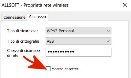 Chiave di sicurezza di rete: cos'è e come recuperarla