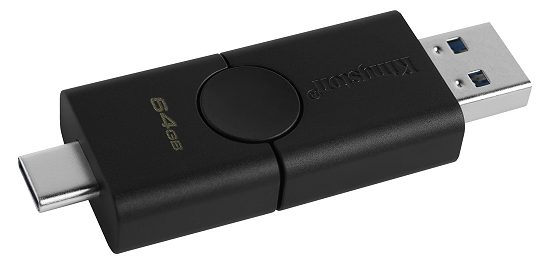 Kingston DataTraveler Duo, chiavetta con doppia porta USB-C e USB-A