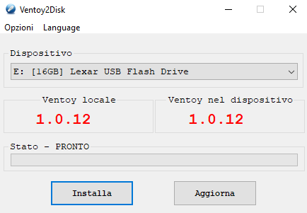 Chiavetta USB avviabile con più file ISO, senza formattazione