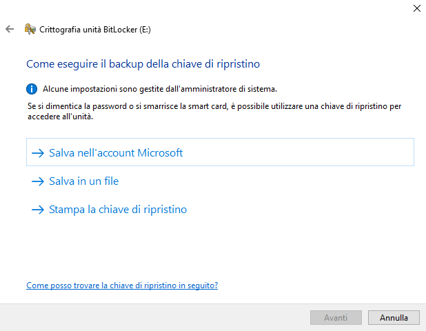 Chiavetta USB protetta con BitLocker To Go: come funziona