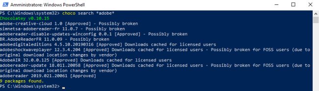 Chocolatey, gestore di pacchetti per Windows: come funziona
