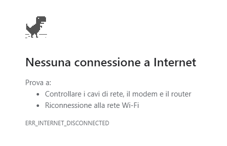 Chrome Dino, il gioco integrato nel browser può essere d'insegnamento