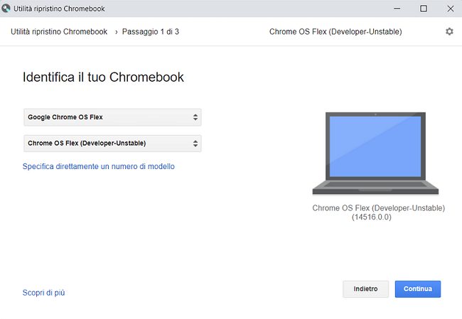 Come installare Chrome OS Flex su PC