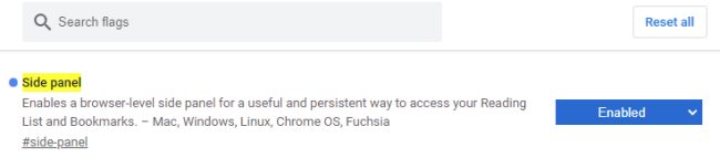 Pannello laterale Chrome: a cosa serve e come disattivarlo