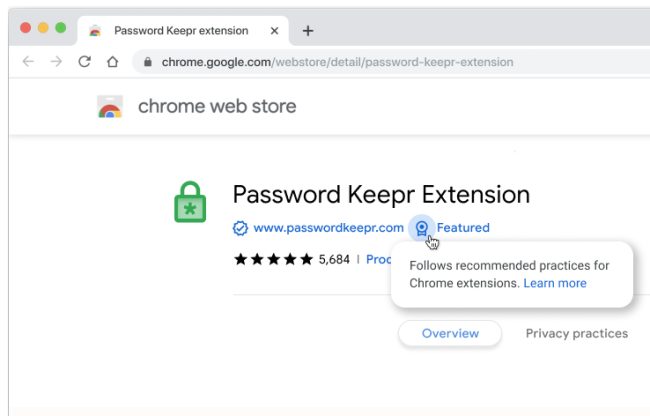 Chrome Web Store: un premio per le estensioni più affidabili