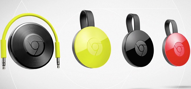 Google lancia Chromecast 2.0 e Chromecast Audio