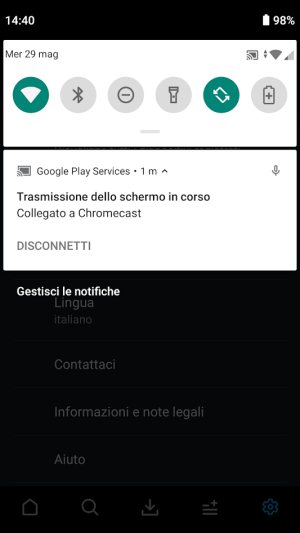 Chromecast app da utilizzare per sfruttare al meglio la chiavetta Google