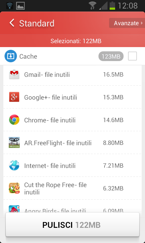 Pulire Android e scoprire le applicazioni pericolose con Clean Master