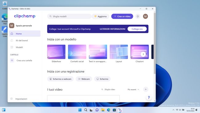 Clipchamp, editor video al debutto in Windows 11: come funziona