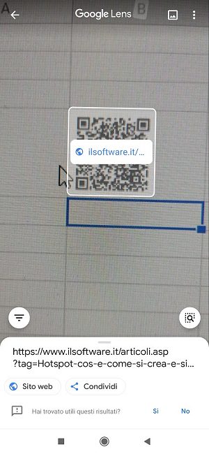 Codice QR, come generarli con Google Fogli