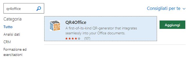 Come creare codici QR utilizzabili con Office