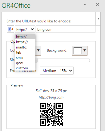 Come creare codici QR utilizzabili con Office