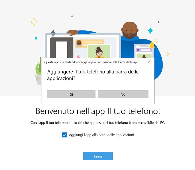 Come collegare il PC al telefono con Windows 10