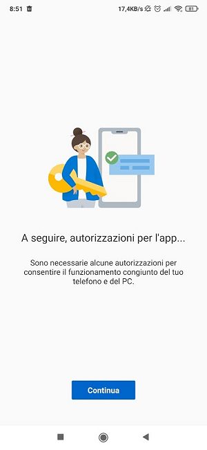 Come collegare il PC al telefono con Windows 10