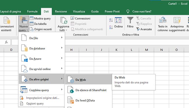 Come collegare Google Fogli con Microsoft Excel