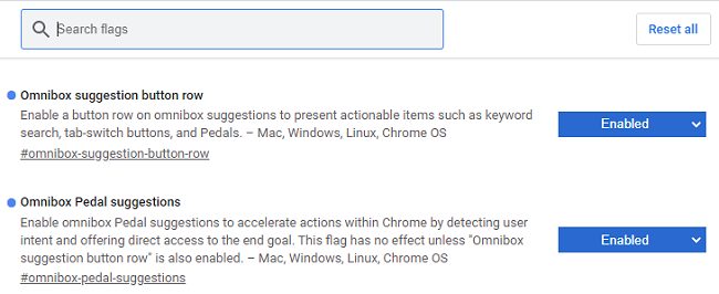 Come comandare Chrome dalla barra degli indirizzi