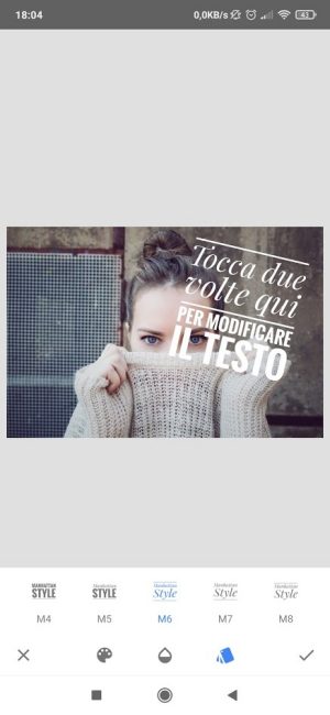 Come modificare una foto con Snapseed