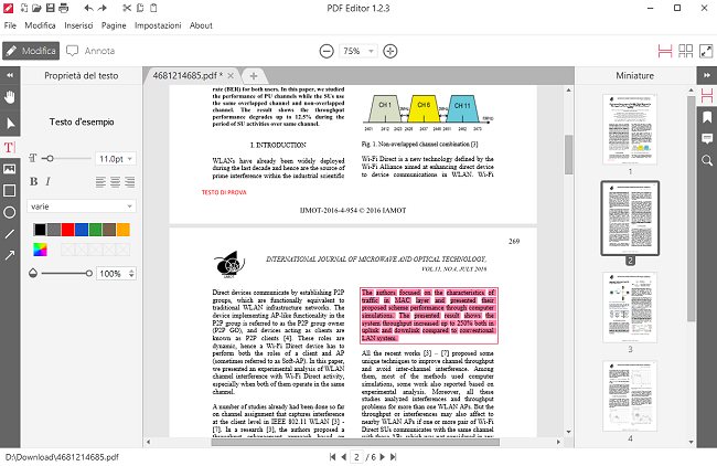 Come scrivere su un PDF