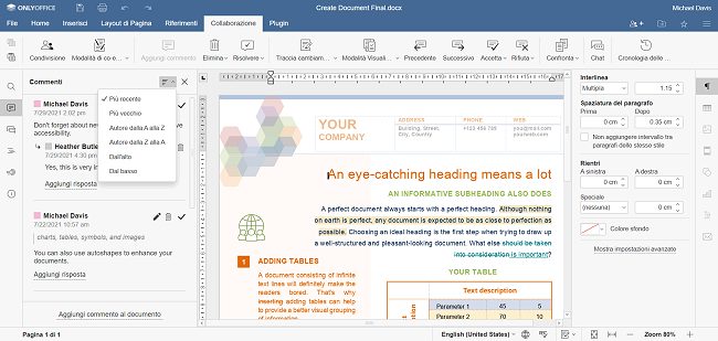 ONLYOFFICE 7.0: presentate le principali novità dell'alternativa a Office
