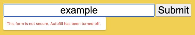 Chrome avviserà gli utenti quando inseriscono dati in un form non sicuro