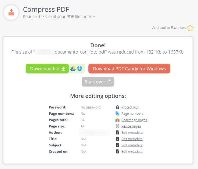 Comprimere PDF: tutte le soluzioni gratuite
